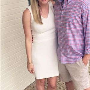 White cocktail dress